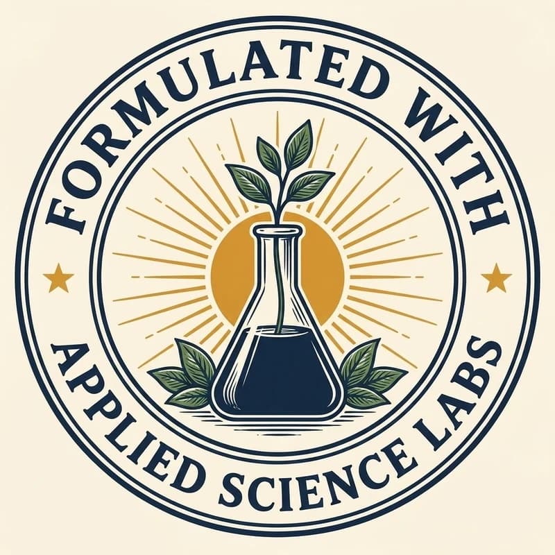 Engraved seal: formulated with Applied Science Labs