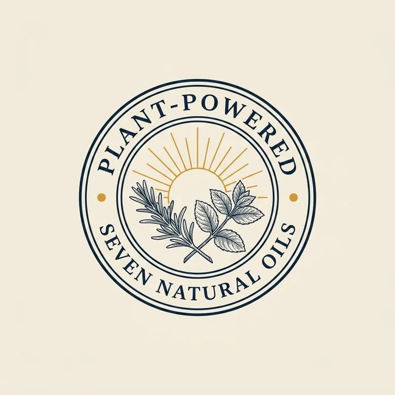 Plant-Powered, seven natural oils