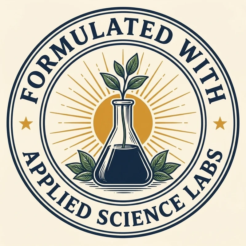 Engraved seal: formulated with Applied Science Labs